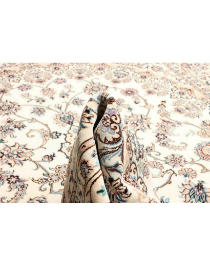 Tappeto Nain 9La Persia bianco 205x317