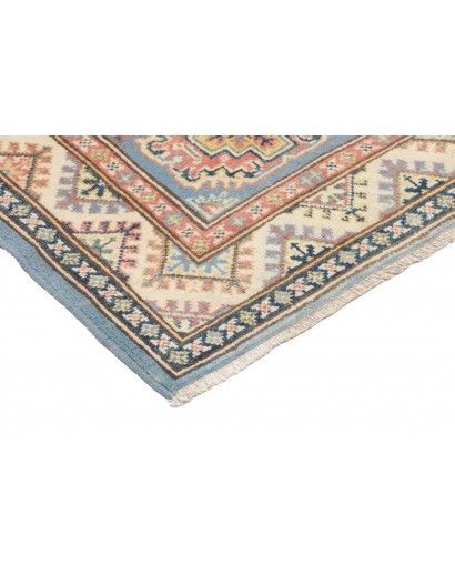 Tappeto Kazak Afghanistan azzurro 61x89