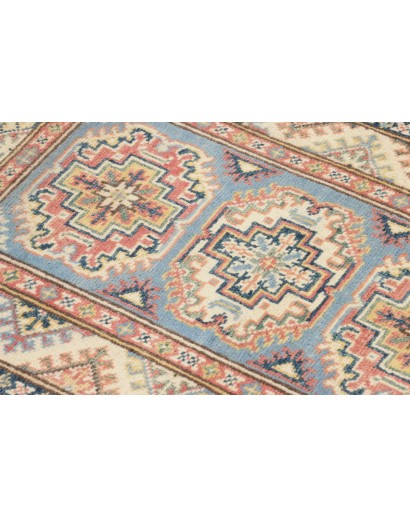Tappeto Kazak Afghanistan azzurro 61x89