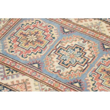 Tappeto Kazak Afghanistan azzurro 61x89