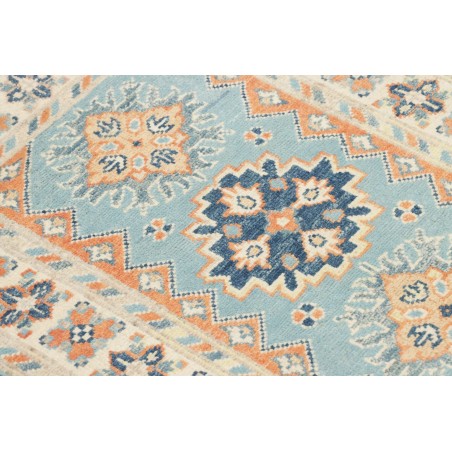 Tappeto Kazak Afghanistan beige azzurro 64x86