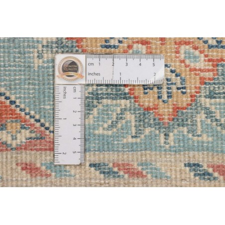 Tappeto Kazak Afghanistan beige azzurro 64x86