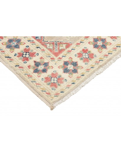 Tappeto Kazak Afghanistan marrone azzurro 61x96