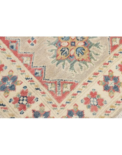 Tappeto Kazak Afghanistan marrone azzurro 61x96