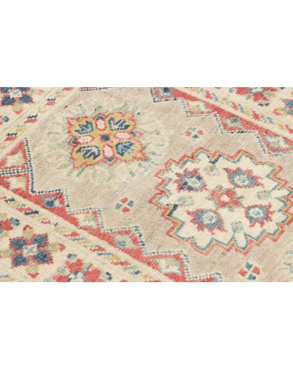 Tappeto Kazak Afghanistan marrone azzurro 61x96