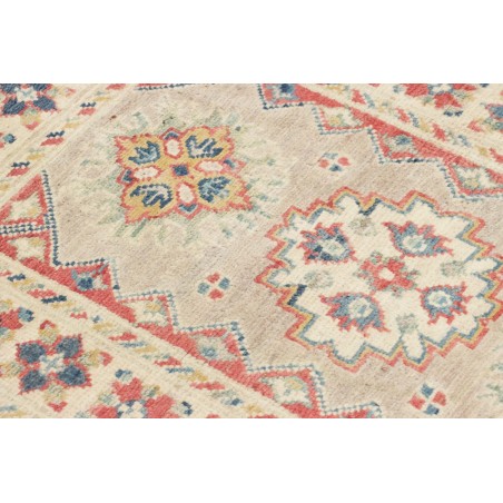 Tappeto Kazak Afghanistan marrone azzurro 61x96