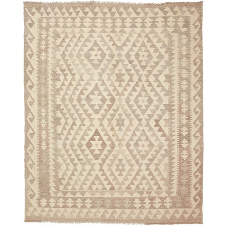 Tappeto Kilim Afghanistan beige marrone 160x198