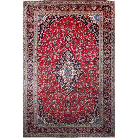 Tappeto Ardakan Persia marrone bianco 256x386