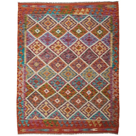 Tappeto Kilim Afghanistan marrone 146x186