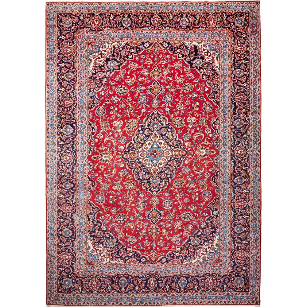 Tappeto Ardakan Persia marrone bianco 254x356