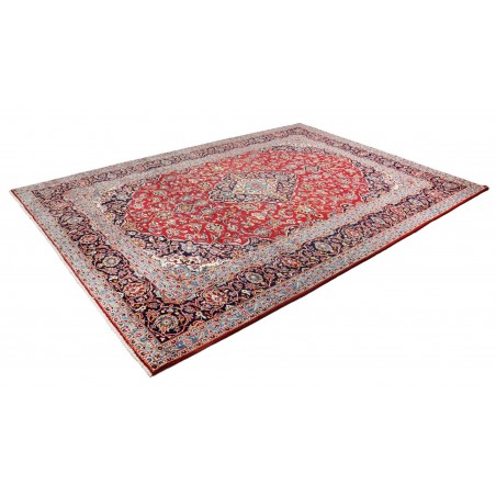Tappeto Ardakan Persia marrone bianco 254x356