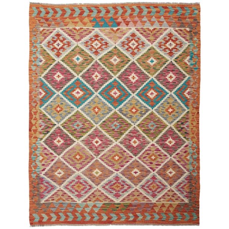 Tappeto Kilim Afghanistan marrone 149x194