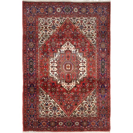 Tappeto Gholtugh Persia marrone bianco 125x188