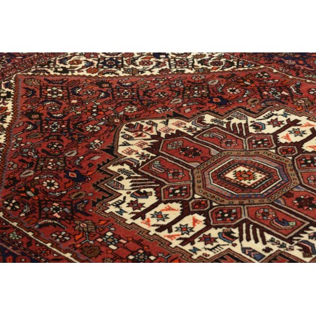 Tappeto Gholtugh Persia marrone bianco 125x188