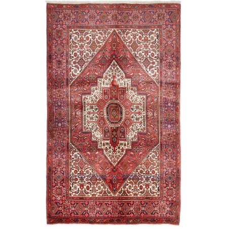 Tappeto Gholtugh Persia marrone arancione 122x200