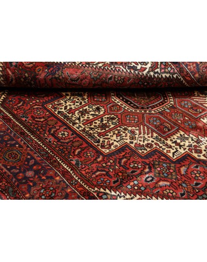 Tappeto Gholtugh Persia marrone arancione 122x200