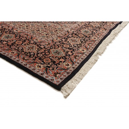 Tappeto Bidjar con seta Persia azzurro 256x355