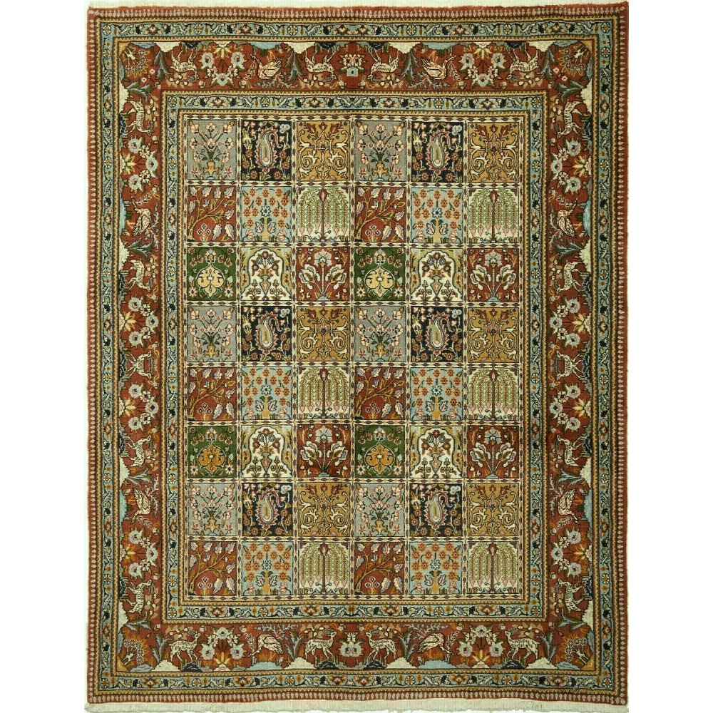 Tappeto Moud Persia azzurro verde 153x200
