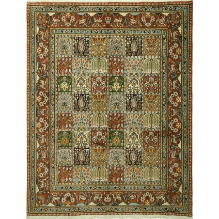 Tappeto Moud Persia azzurro verde 153x200