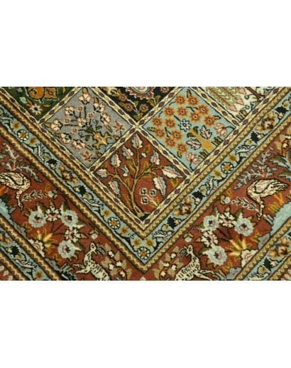 Tappeto Moud Persia azzurro verde 153x200