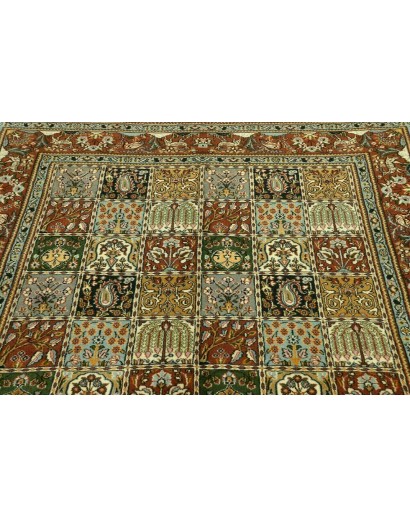 Tappeto Moud Persia azzurro verde 153x200