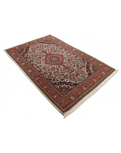Tappeto Jahrom Persia marrone bianco 137x215