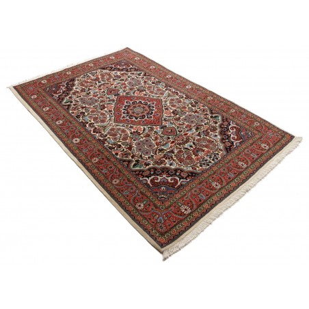 Tappeto Jahrom Persia marrone bianco 137x215