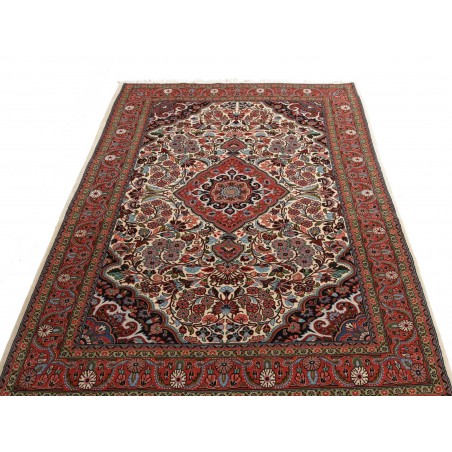 Tappeto Jahrom Persia marrone bianco 137x215