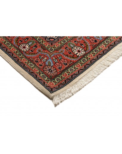 Tappeto Jahrom Persia marrone bianco 137x215