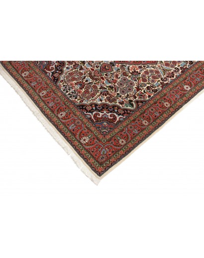 Tappeto Jahrom Persia marrone bianco 137x215