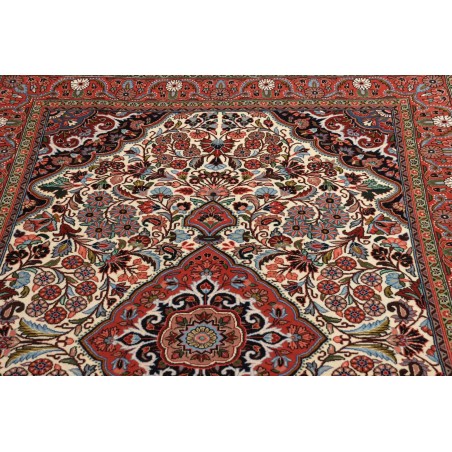 Tappeto Jahrom Persia marrone bianco 137x215