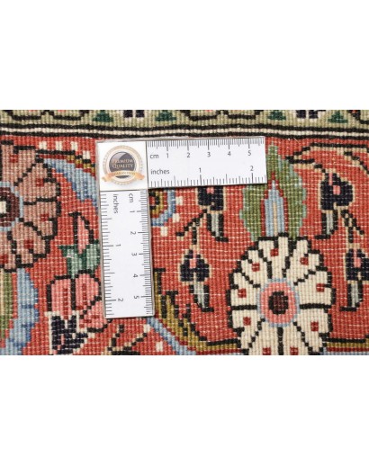 Tappeto Jahrom Persia marrone bianco 137x215