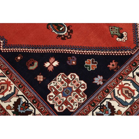 Tappeto Kaschkuli Persia marrone bianco 149x201