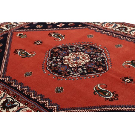 Tappeto Kaschkuli Persia marrone bianco 149x201