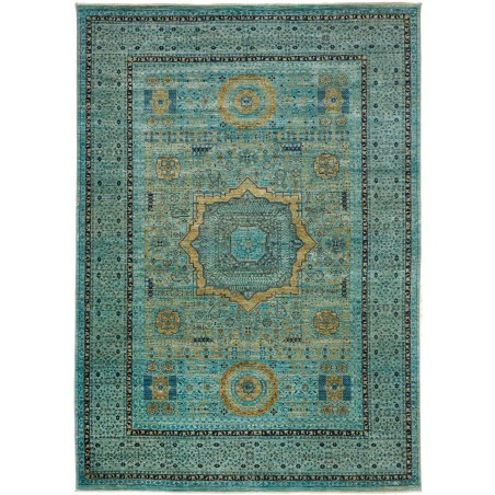 Tappeto Mamlouk Pakistan bianco grigio 207x294