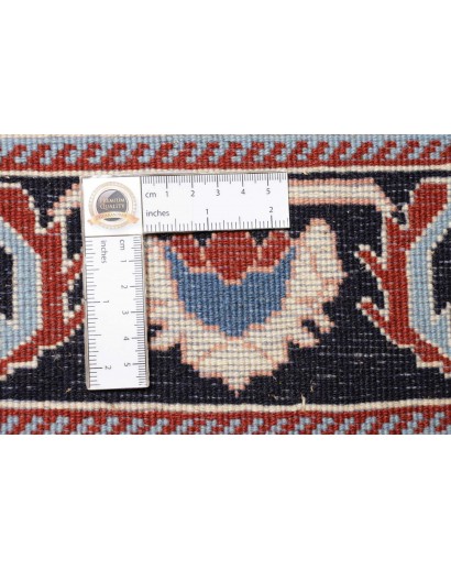 Tappeto Kaschkuli Persia marrone blu 140x215