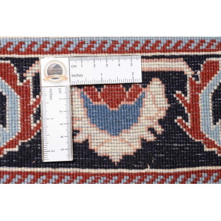 Tappeto Kaschkuli Persia marrone blu 140x215