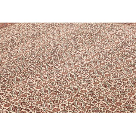 Tappeto Bidjar con seta Persia marrone 250x337