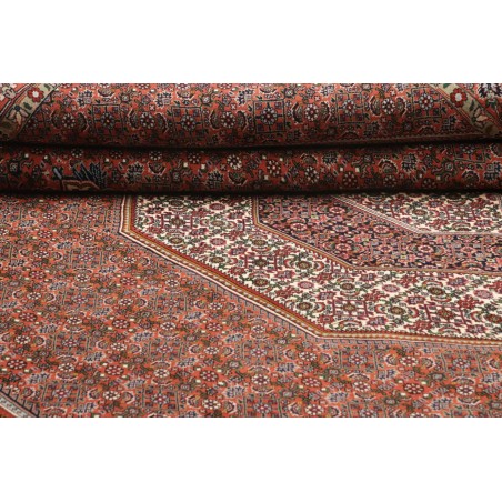 Tappeto Bidjar Persia azzurro bianco 255x347