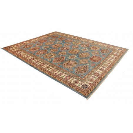 Tappeto Kazak Fine Pakistan bianco marrone 246x303
