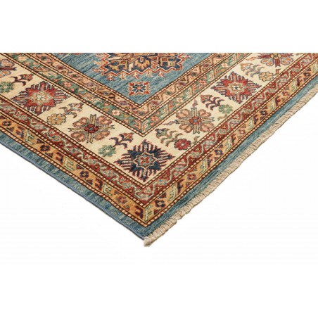 Tappeto Kazak Fine Pakistan bianco marrone 246x303