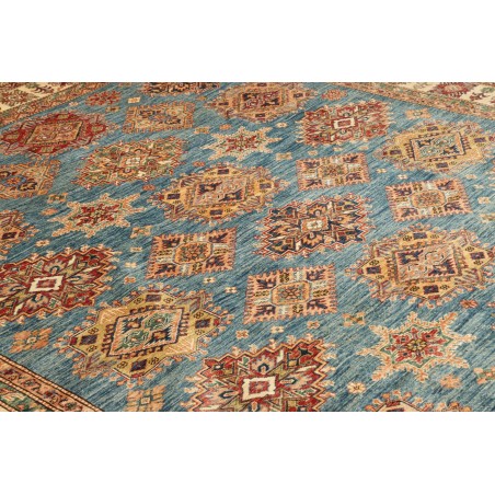 Tappeto Kazak Fine Pakistan bianco marrone 246x303