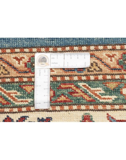Tappeto Kazak Fine Pakistan bianco marrone 246x303