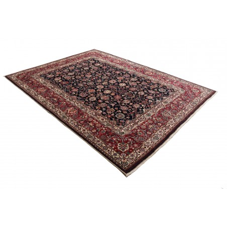 Tappeto Mashad Fine Persia marrone blu 194x277