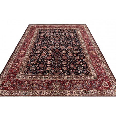 Tappeto Mashad Fine Persia marrone blu 194x277