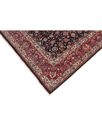 Tappeto Mashad Fine Persia marrone blu 194x277