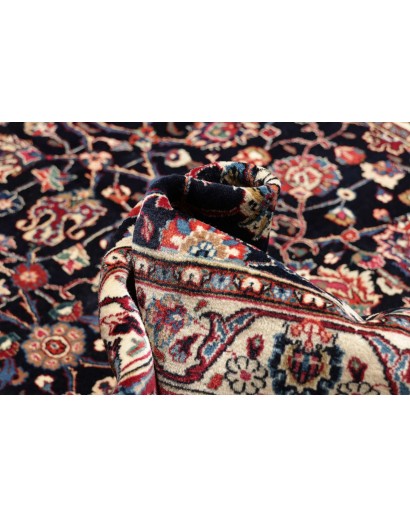 Tappeto Mashad Fine Persia marrone blu 194x277