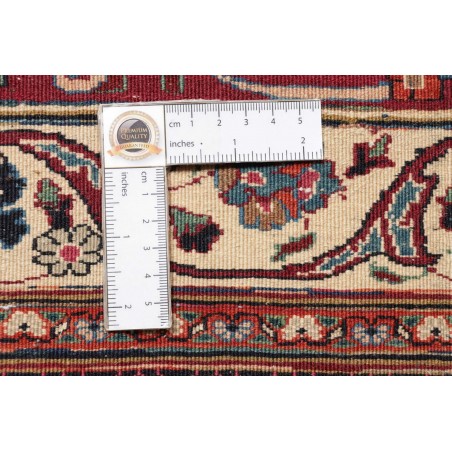 Tappeto Mashad Fine Persia marrone blu 194x277