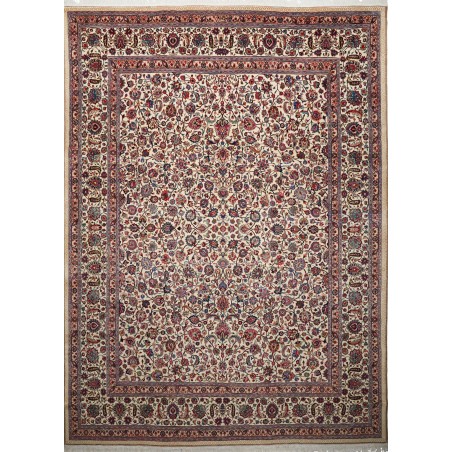 Tappeto Mashad Fine Persia marrone azzurro 300x403