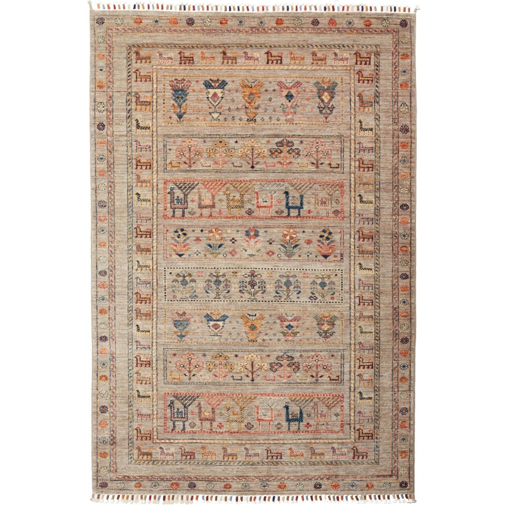 Tappeto Rubin Pakistan marrone 121x179 Tappeto Rubin Pakistan marrone 121x179